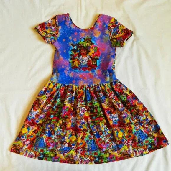 Paige's Pretties | Dresses | Girls Size 8 Knit Dress Disney Encanto |  Poshmark